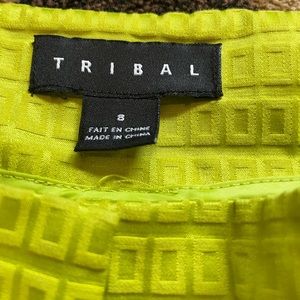 Tribal patterned dress pants